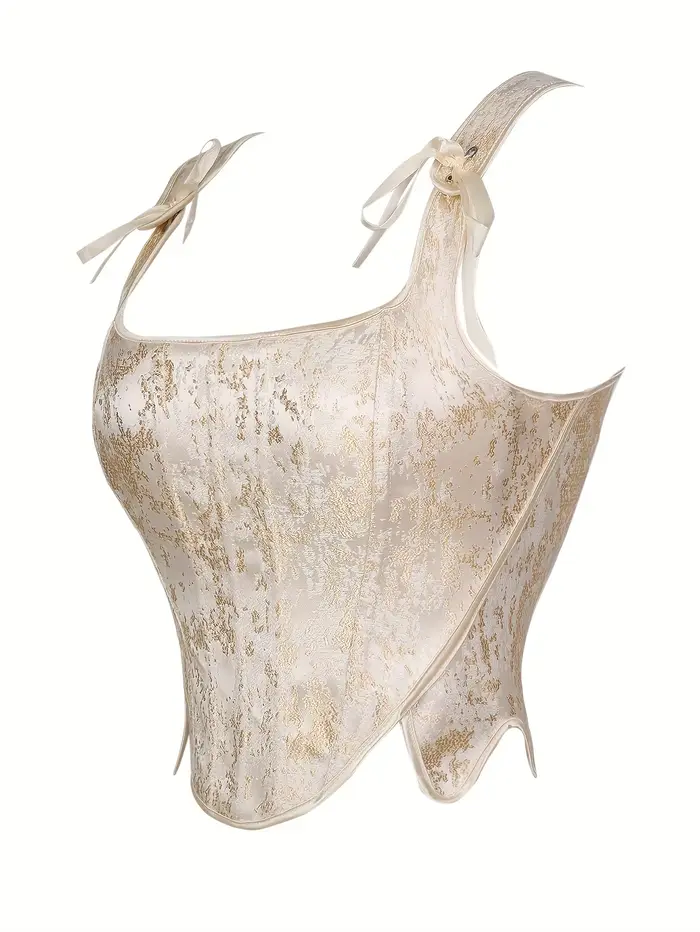 Štýlový retro štýl elastan a polyester bustier pre ženy špeciálne príležitosti a každodenné šatník