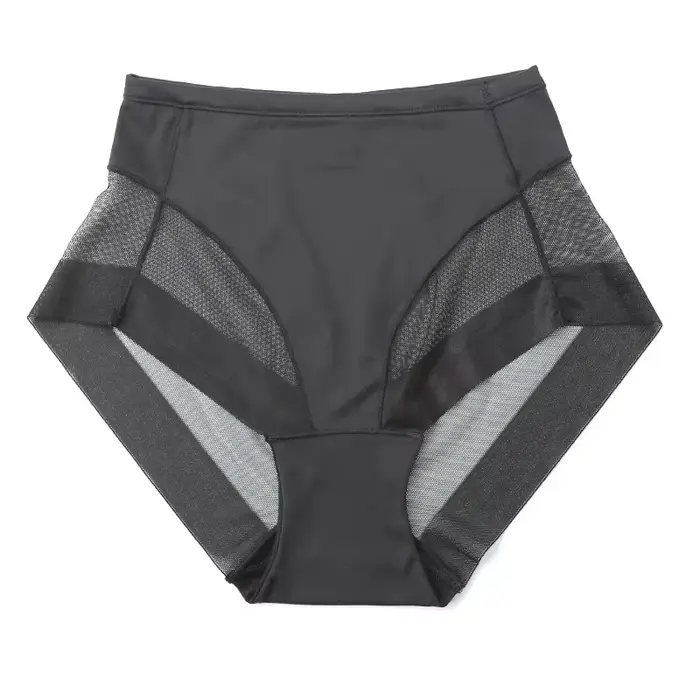 Culotte en coton et élasthanne avec contrôle du ventre et dentelle pour femmes pour une silhouette élégante et confortable occasions spéciales