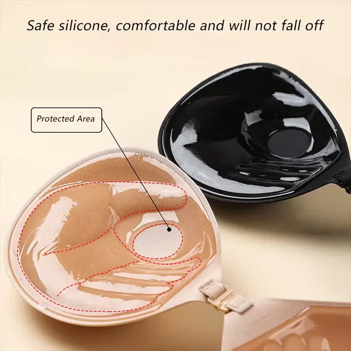 Ženy nálepky na hrudi zdvihnúť podprsenku holé podprsenky neviditeľné bez ramienok silikónové Push Up Bralette samolepiace lepkavé podprsenky