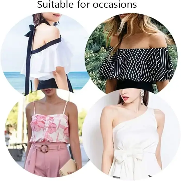 Neviditeľné polyesterové podprsenky pre perfektný fit a elegantný vzhľad pre ženy špeciálne príležitosti