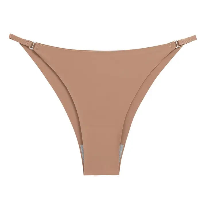 WarmSteps Sexy dámske nohavičky ľad hodvábne pevné spodné prádlo pre ženu Spodná bielizeň bezšvíkové nohavičky nízky pás Bikiny spodná bielizeň slipy XXL