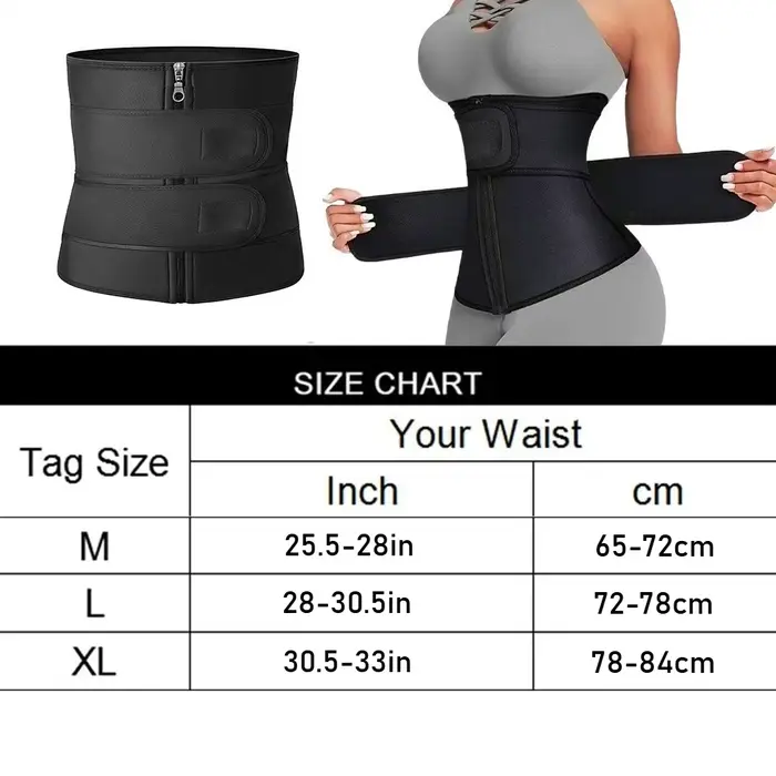1pc Pás tréner chudnutie telo Shaper Fitness opasok chudnutie spaľovanie tukov športový opasok pot kosačka školenia Shapewear