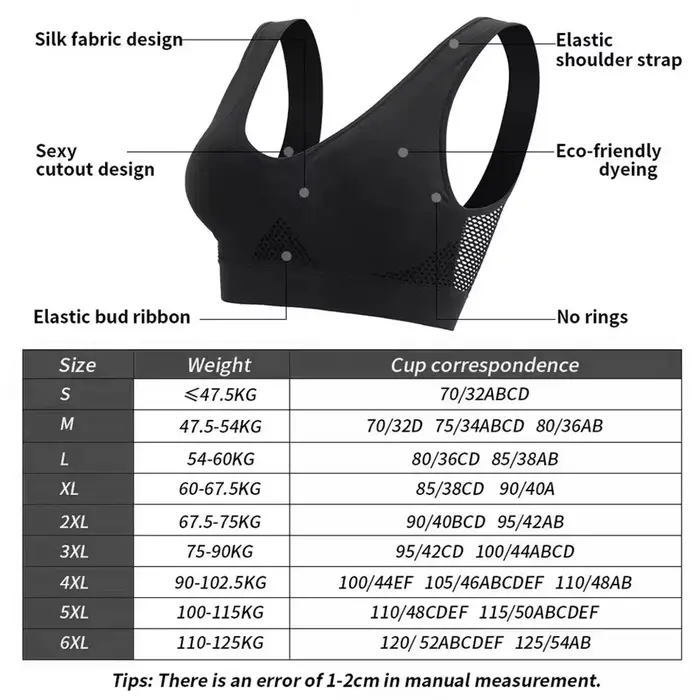 Dámske podprsenky bezšvíkové podprsenka s Plus veľkosť podložky 4XL 5XL 6XL Bralette podprsenka push up bezdrôtové podprsenka športová podprsenka telocvičňa Top spodná bielizeň