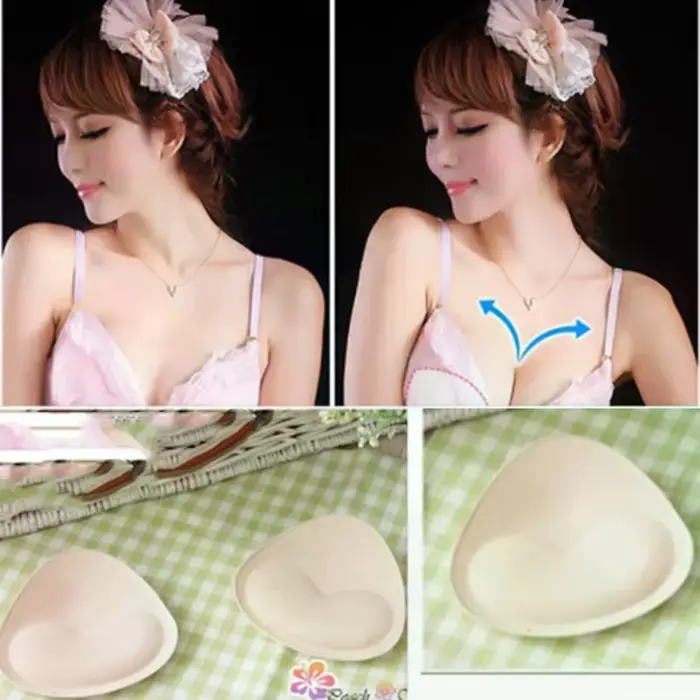 Dámske sexy trojuholníkové bikiny s push-up vložkami