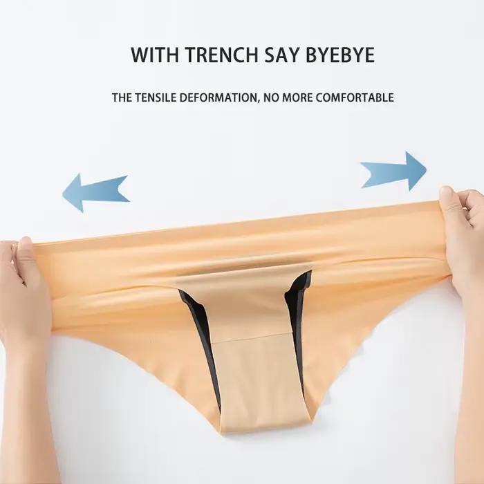 Bezšvíkové vysoké absorpcie elastan a Nylon menštruačné nohavičky pre voľné a pohodlné ženy každodenné a špeciálne príležitosti