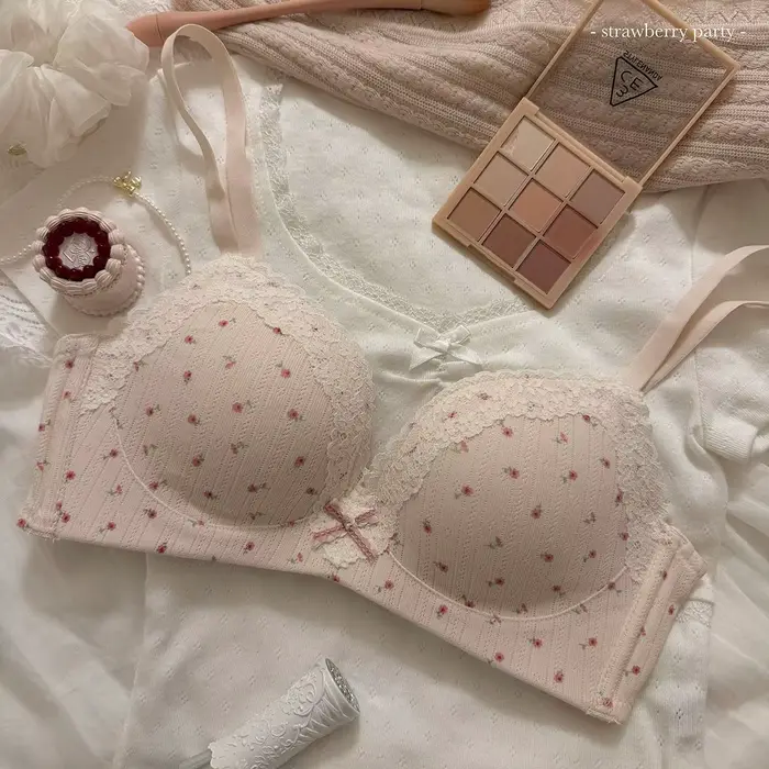 Krajkový podprsenkový set pre dospievajúce dievčatá