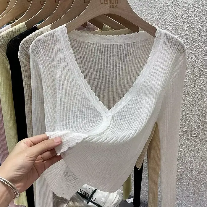 Pastelový krátky cardigan pre ženy
