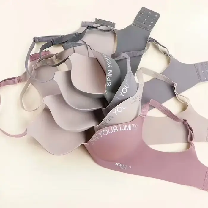 Ženy jeden kus módne list podprsenka bez stopy bez oceľového krúžku zbierať podprsenka sexy push up Bralette spodná bielizeň bezšvíkové ženy podprsenka Set