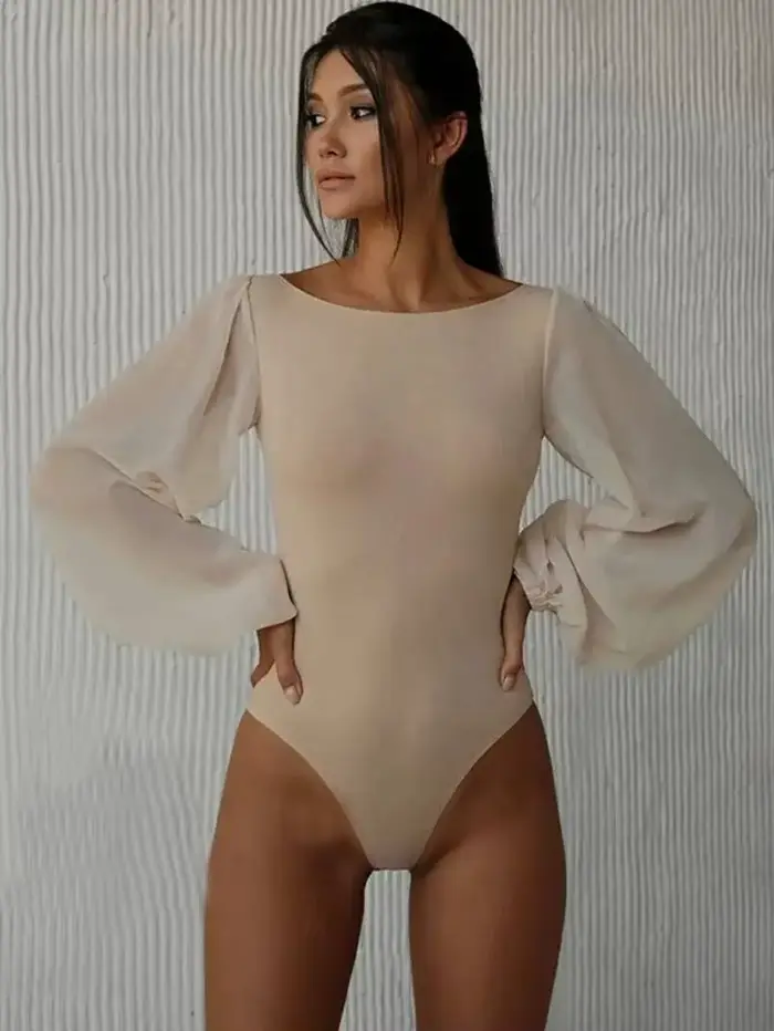 Sexy body pre ženy čierny