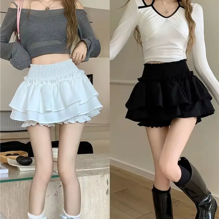 Roztomilá a sexy mini sukňa v štýle Balletcore