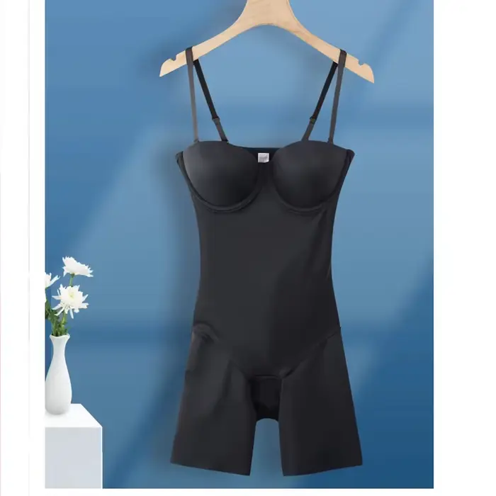 Body sculptant pour femme avec soutien-gorge intégré, effet ventre plat, amincissant et gainant