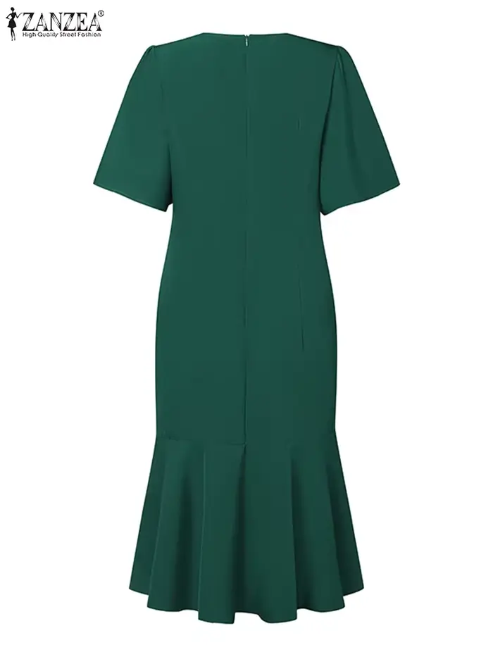 ZANZEA – Elegantné morské panny šaty pre ženy