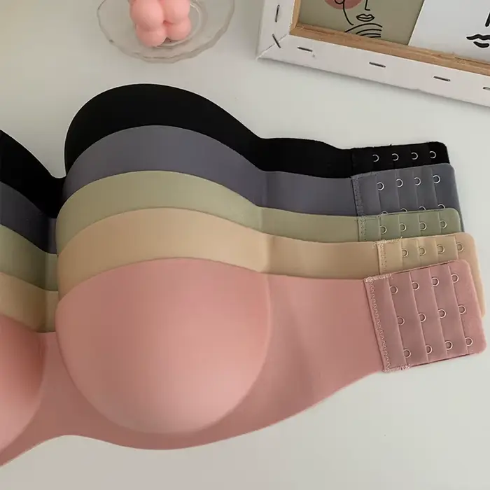 FINETOO Predné uzavretie Sexy push up podprsenka ženy podprsenka neviditeľné spodné prádlo spodná bielizeň pre ženy bez ramienok bezšvíkové Bralette
