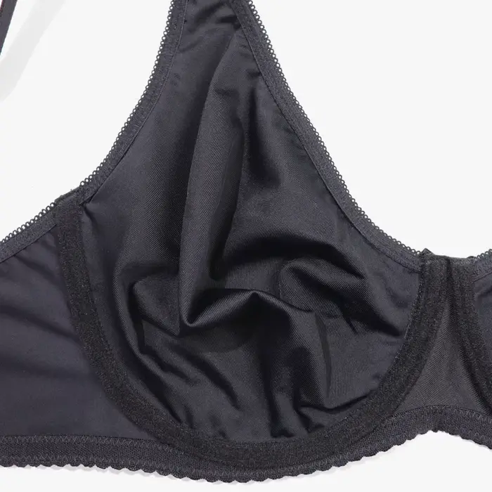 Beauwear podprsenka s kosticami pre veľké prsia ženy jednofarebná veľká veľkosť podprsenky pre