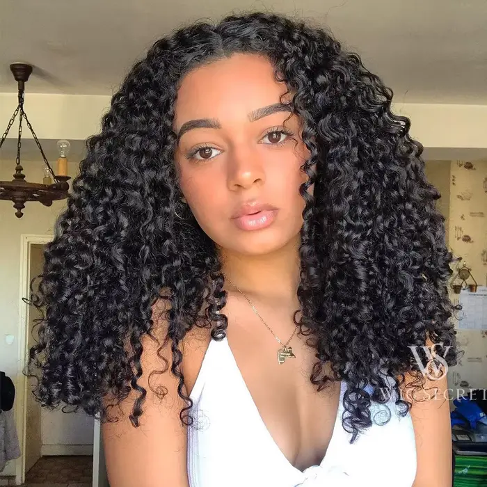 Offre de cheveux humains vierges bruts bouclés pixie 30 pouces extensions de cheveux brésiliens pour femmes occasions spéciales transformations capillaires