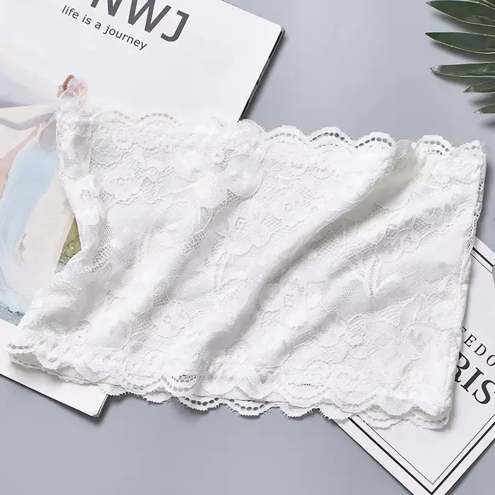 Soutien-gorge sans bretelles en dentelle pour femme, banribWrapped poitrine, bustier tubulaire, sexy