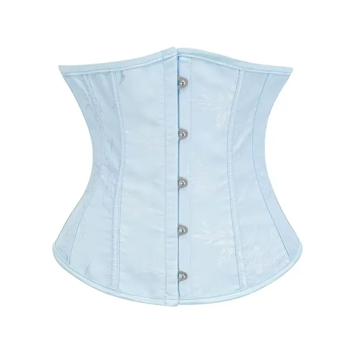 Corset sous-poitrine rouge bordeaux sexy pour le modelage de la taille, style gothique
