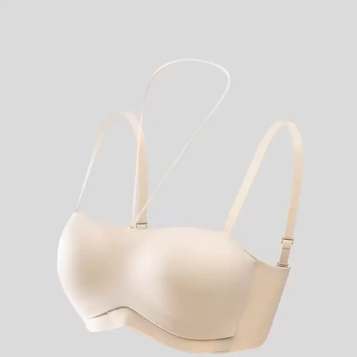 Sexy dizajn neviditeľná podprsenka pre ženy s holým chrbtom a tri štvrtiny šálky konvertibilné popruhy pre večierky a špeciálne príležitosti