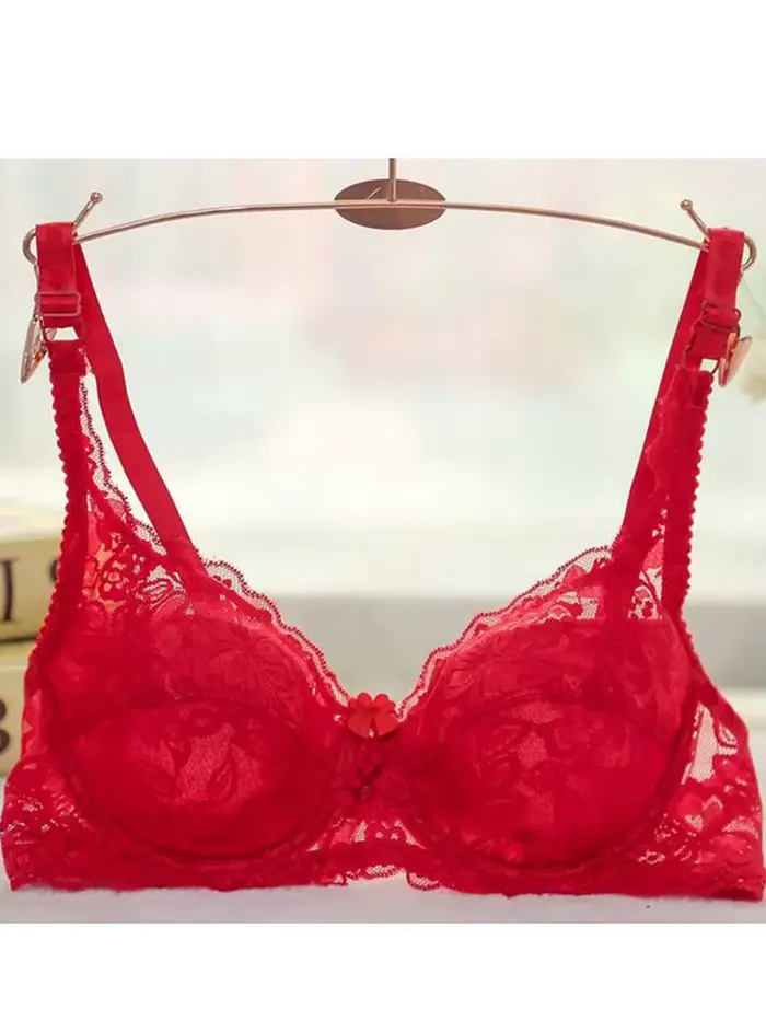 Sexy push-up podprsenka z polyesteru a čipky s kosticami pre ženy, ideálna pre večierky a špeciálne príležitosti