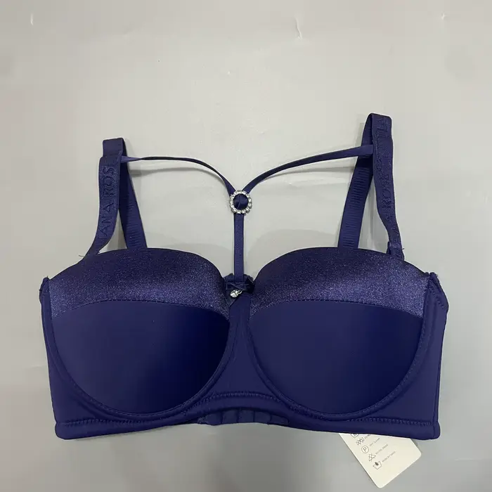 Soutien-gorge push-up confortable et respirant, bonnet C, avec armatures, lingerie sexy pour femme, 