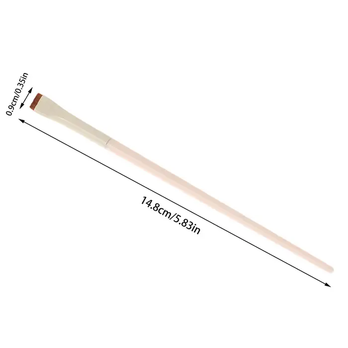 Plochá trvalá kefa, 5 kusov