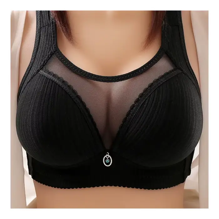 Soutien-gorge de sport Push-up confortable et antidérapant pour femmes, sans fil, avec larges bretel