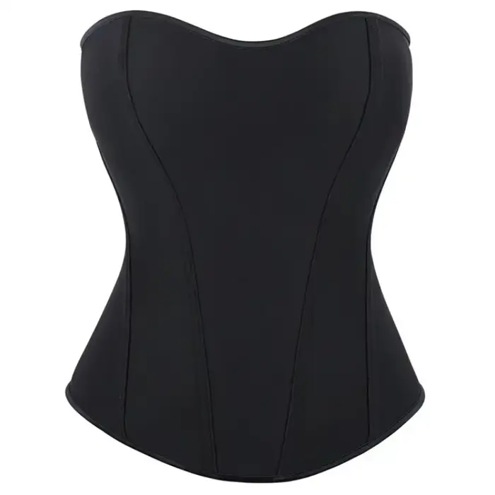Sexy femmes Corsets Bustiers haut Style Vintage Corselet surbuste Sexy à lacets fermeture éclair Cor