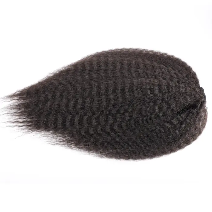 Faux cordon synthétique queue de cheval Extension de cheveux élastique pour les femmes crépus bouclé