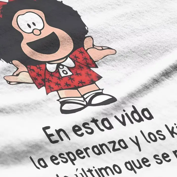 Mafalda - Tričko s kresleným motívom pre dievčatá