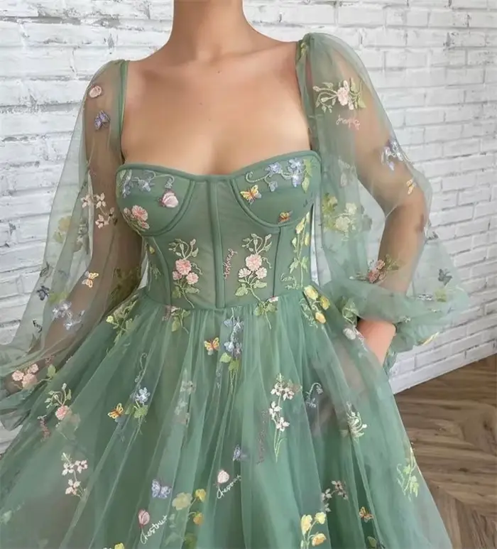 Rozprávková princeznovská tylové šaty pre ženy