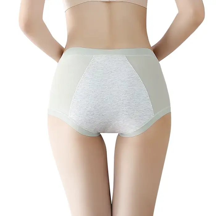 Opakovane použiteľné menštruačné nohavičky s vynikajúcou absorpciou pre ženy, bavlnu a elastan, pre bezkonkurenčné pohodlie a slobodu