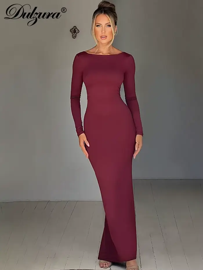Dulzura – nariasená maxi šaty