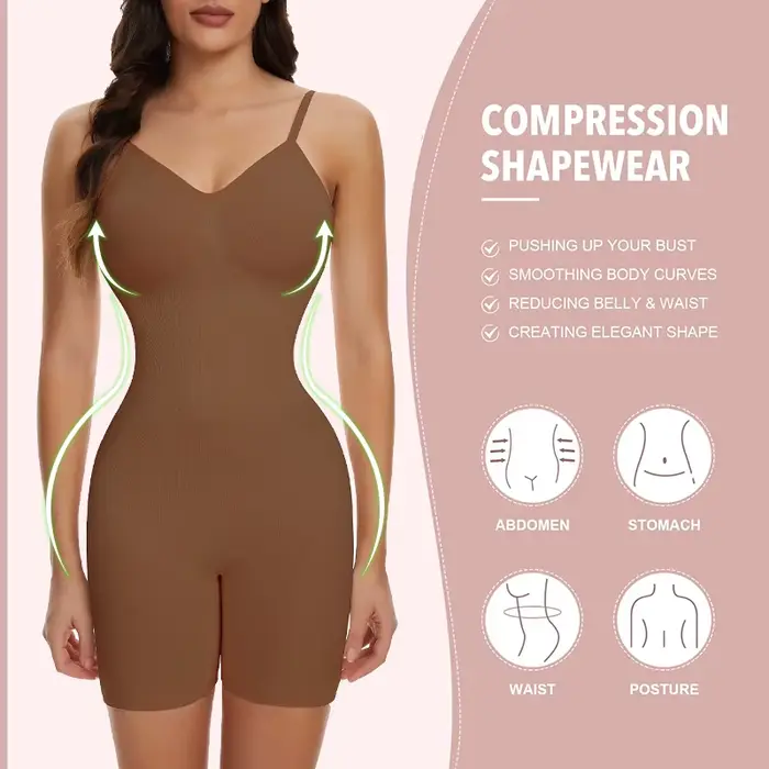 Nové dámske sochárske body v pletive, top-mäsový efekt, vyhladenie, riedenie, ploché brucho korzet