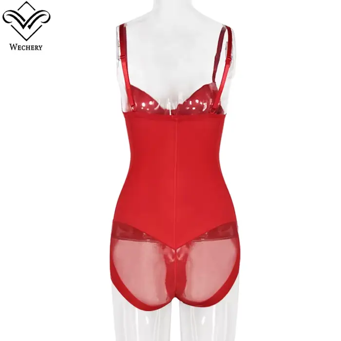 Wechery Red Top Tvarovacie body pre ženy