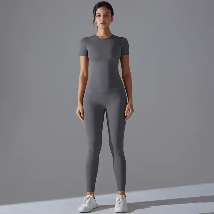 Štýlový moderný fitness jóga athleisure dámsky športový oblek pre jogu a fitness