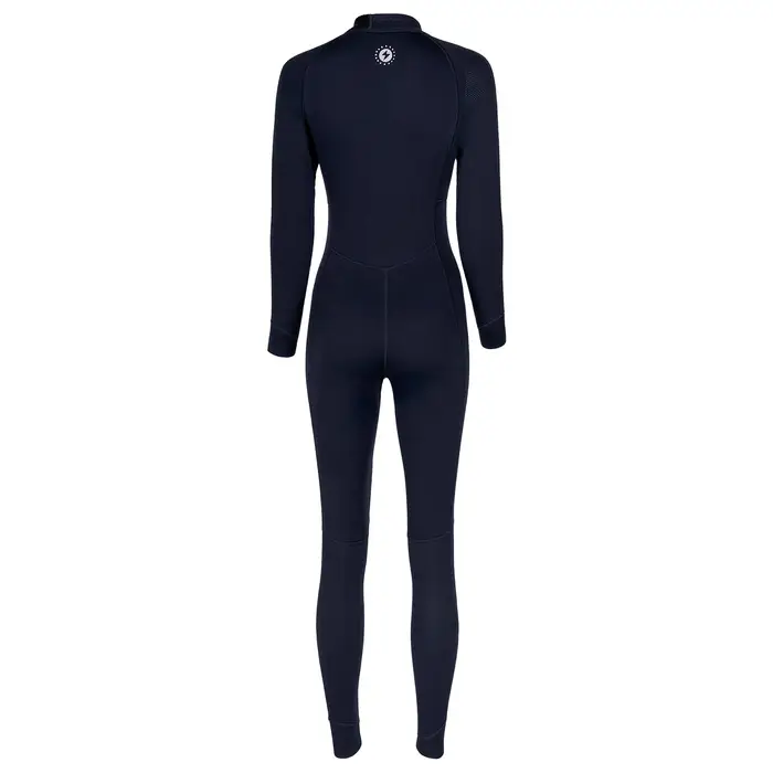 Combinaison thermique une pièce en néoprène pour femmes, 3mm, col montant, manches longues, fermetur