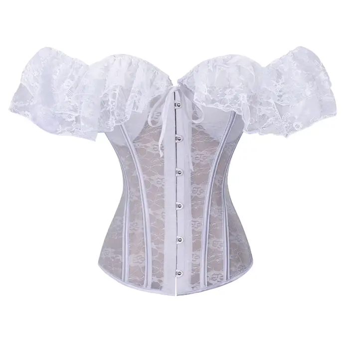 Dentelle Corset Top Femmes Shapewear Fajas Taille Formateur Minceur Lingerie Blusas Body Shaper Femm