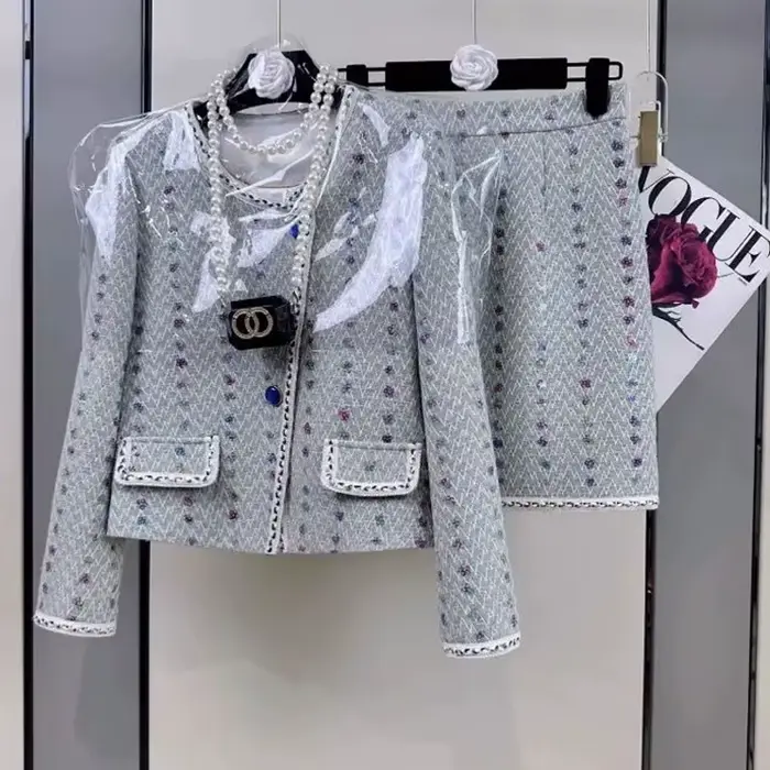 Elegantné tvídové sako pre ženy
