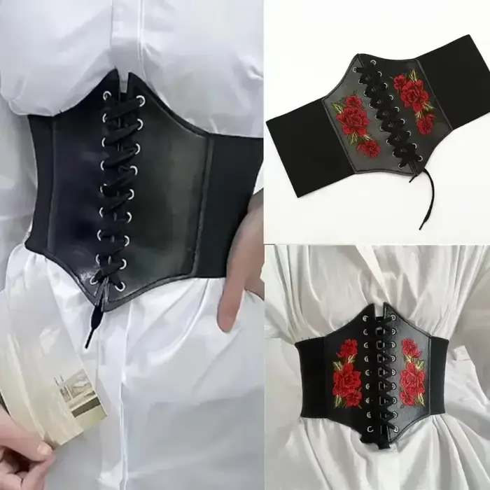 Gotický korzetový pás pre ženy