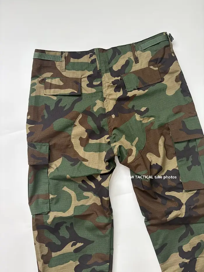 Costume camouflage BDU pour hommes, résistant à l'usure, vêtements d'entraînement en plein air, M81 