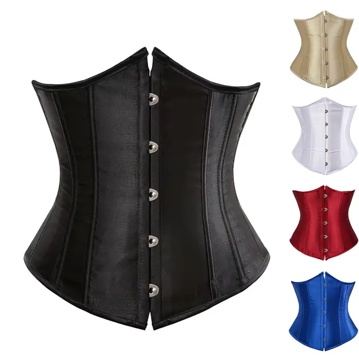 Corset sous le buste sexy amincissant bustier modelant le corps pour femmes occasions spéciales polyvalent tricoté avec dentelle