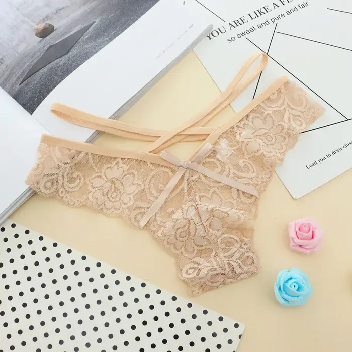 Sexy dames dentelle culottes sous-vêtements femmes string Sexy femme dentelle Lingerie tangas slips culotte transparente tongs caleçons