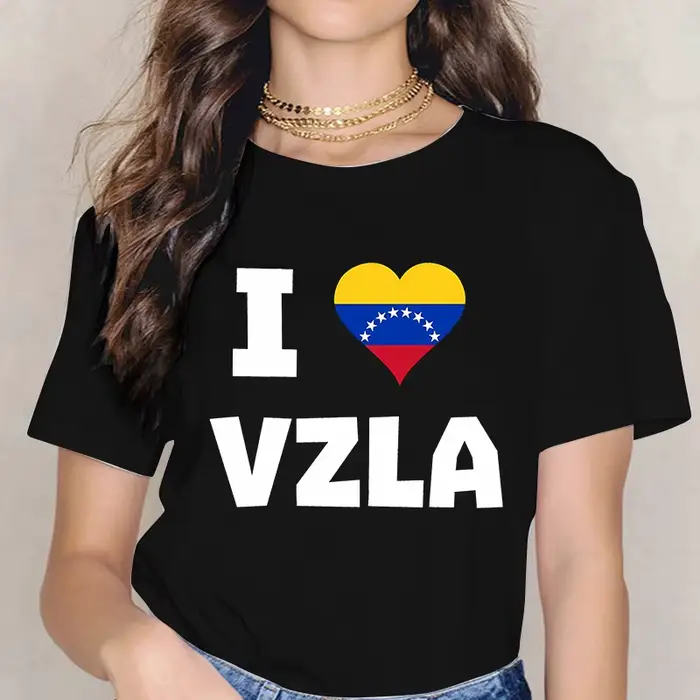 Dámske letné tričko s potlačou Venezuela Mange gotické