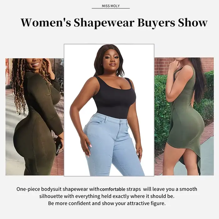 Slip Grande Taille Femmes Rehausseur de Fesses Vêtement Modelant Corps Lisse Contrôle du Ventre Occasions Spéciales Comfortable Et Chic