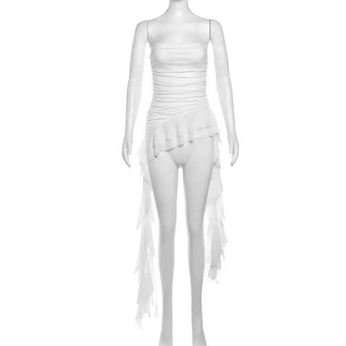 Nibber-Document Solide pour Femme, Doux, Mignon, All-Match, High Street Travel, Sexy, Cool, Poitrine