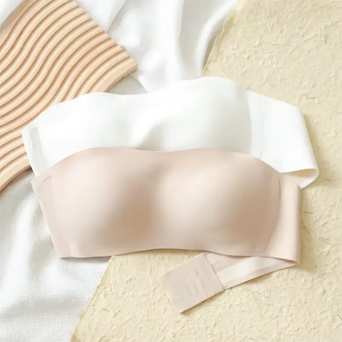 Ženy Sexy bez ramienok podprsenka push up bezdrôtové podprsenky bezšvíkové protišmykové rúrkové bez ramienok podprsenka spodná bielizeň