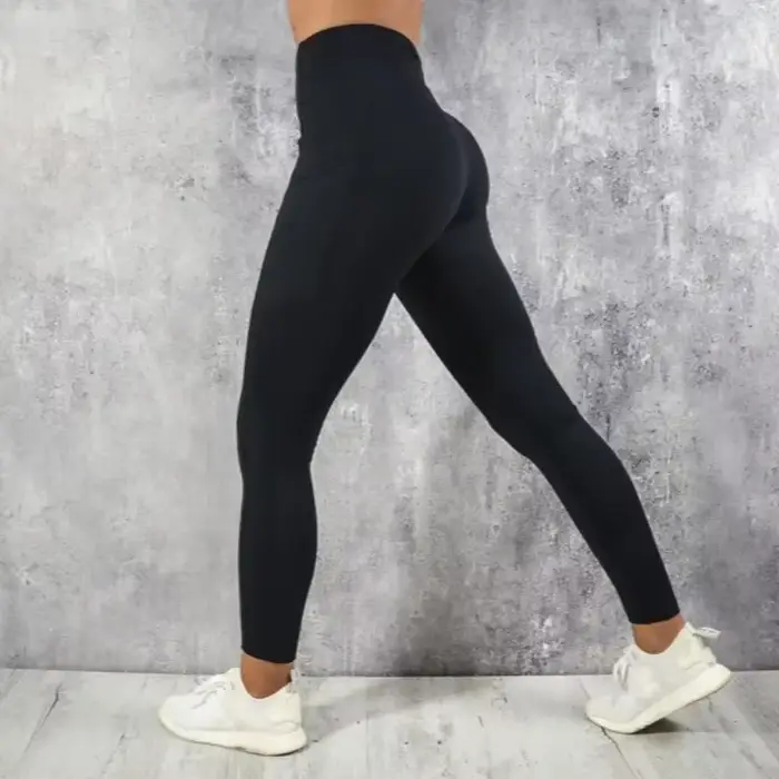 Yoga Fitness femmes Leggings taille haute collants avec poche gymnastique entraînement course extens