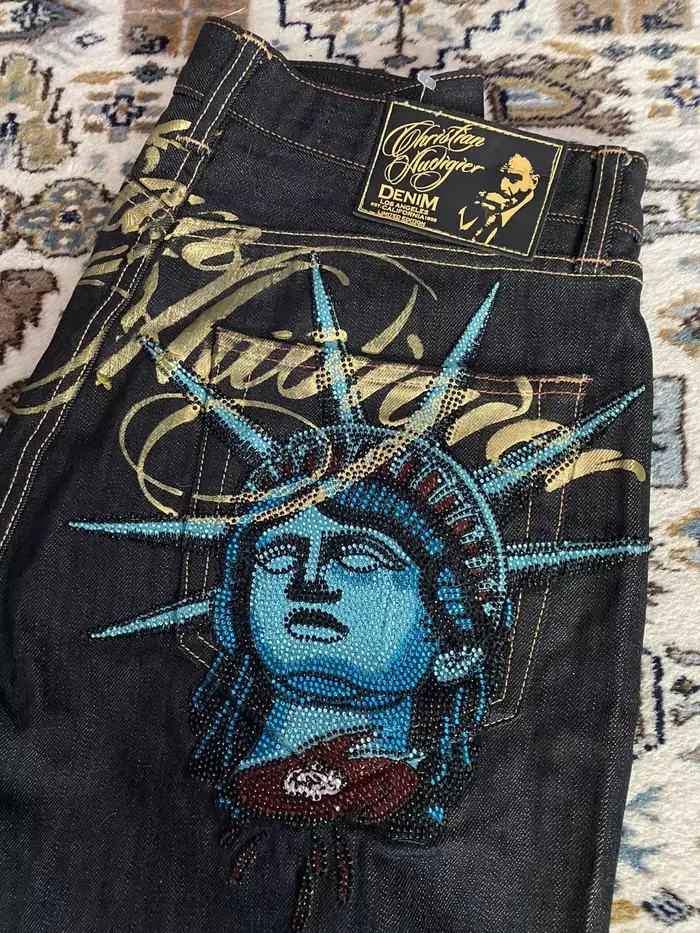 Ročník Harajuku Y2K džínsy pre ženy špeciálne príležitosti americký štýl všestranný ľahký roztiahnuteľný Denim