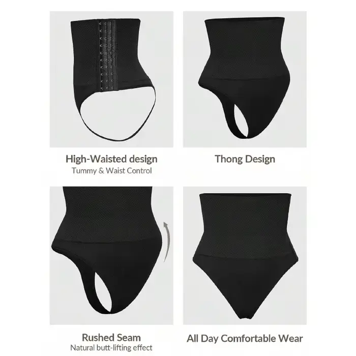 Nohavičky de taille XL en polyamide et elastane avec effet de ventre plat pour femmes occasions spéciales