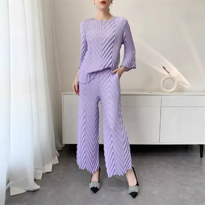 Nouvelle collection Printemps 2026 : Ensemble 2 pièces pour femme, fait main, comprenant un haut T-s